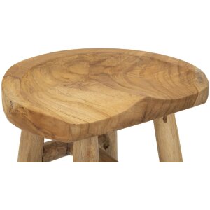 Mauro Ferretti sgabello Sel 40x32x42 cm marrone