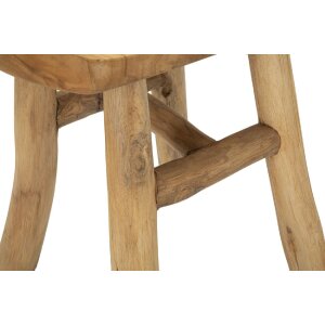 Mauro Ferretti sgabello Sel 40x32x42 cm marrone