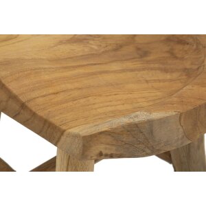 Mauro Ferretti sgabello Sel 40x32x42 cm marrone