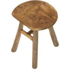 Mauro Ferretti sgabello Sel Slim 35x30x42 cm marrone
