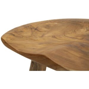 Mauro Ferretti sgabello Sel Slim 35x30x42 cm marrone