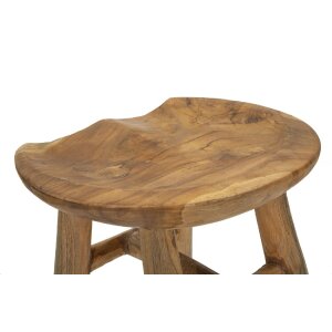 Mauro Ferretti sgabello Sel Slim 35x30x42 cm marrone