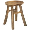 Mauro Ferretti sgabello Sel Slim 35x30x42 cm marrone
