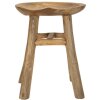 Mauro Ferretti sgabello Sel Slim 35x30x42 cm marrone