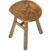 Mauro Ferretti sgabello Sel Slim 35x30x42 cm marrone