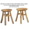 Mauro Ferretti sgabello Sel Slim 35x30x42 cm marrone