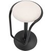 Mauro Ferretti sgabello da bar Destiny Ø 41x61-83 cm nero bianco
