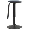 Mauro Ferretti sgabello da bar Destiny Ø 41x61-83 cm nero navy