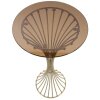 Mauro Ferretti Tavolo Centur Ø 40x82 cm oro