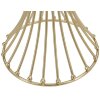 Mauro Ferretti Tavolo Centur Ø 40x82 cm oro