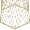 Tavolo telefonico Mauro Ferretti linee 40x35x80 cm oro