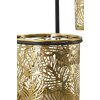 Mauro Ferretti vaso da parete Hong double 27x14x48 cm nero oro