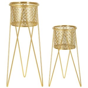 Mauro Ferretti portafiori Nat set di 2 21x20x46 e...