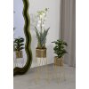 Mauro Ferretti portafiori Nat set di 2 21x20x46 e 18x18x32 cm oro