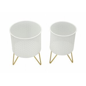 Mauro Ferretti Gaspy set di 2 portafiori Ø 16x20 e...