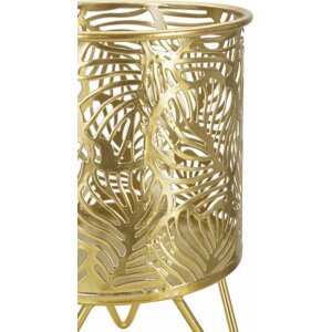 Mauro Ferretti portafiori Naty set di 2 Ø 16x20 e 13x20 cm oro