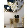 Mauro Ferretti portafiori Naty set di 2 Ø 16x20 e 13x20 cm oro