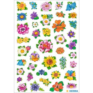 Etichette decorative decorazione Piccole teste di fiori 3...