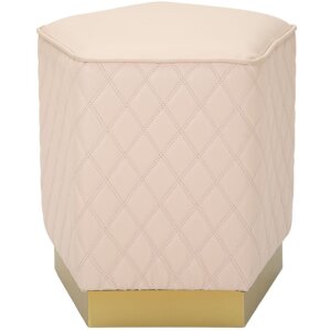 Mauro Ferretti Sgabello Sharon 35x35x38 cm oro rosa