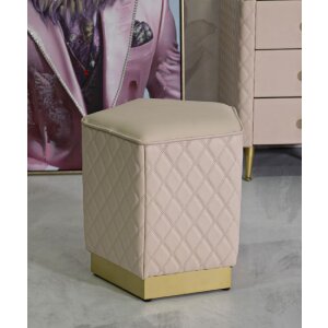 Mauro Ferretti Sgabello Sharon 35x35x38 cm oro rosa