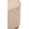 Mauro Ferretti Sgabello Sharon 35x35x38 cm oro rosa