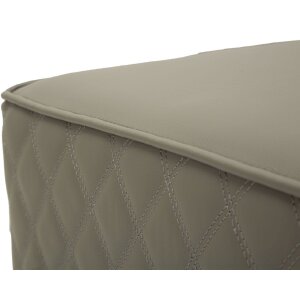 Mauro Ferretti Sgabello Sharon 35x35x38 cm grigio oro