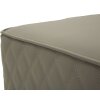 Mauro Ferretti Sgabello Sharon 35x35x38 cm grigio oro