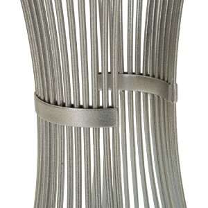 Mauro Ferretti Tavolino Funnel Ø 40x79 cm argento