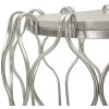 Mauro Ferretti Tavolino Hook Ø47,5x61,5 cm argento