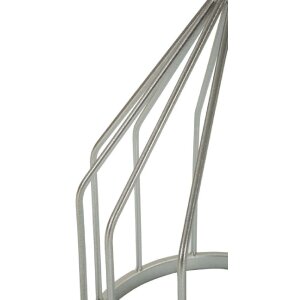 Tavolino tumbler Mauro Ferretti Ø 37,5x58 cm argento