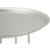 Mauro Ferretti Tavolino Towery Ø 40x76 cm argento
