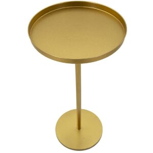 Mauro Ferretti Tavolino Doha Ø 41x80 cm oro