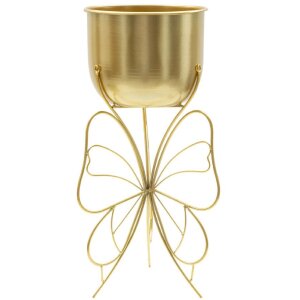 Mauro Ferretti porta piante Farfy Ø 22x45 cm oro