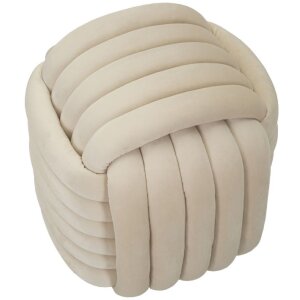 Mauro Ferretti Softy sgabello 45x45x45 cm crema