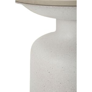 Tavolino Mauro Ferretti Fush Ø 40x47 cm bianco