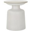 Tavolino Mauro Ferretti Fush Ø 40x47 cm bianco