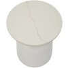 Tavolino Mauro Ferretti Fush Ø 40x47 cm bianco