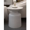 Tavolino Mauro Ferretti Fush Ø 40x47 cm bianco