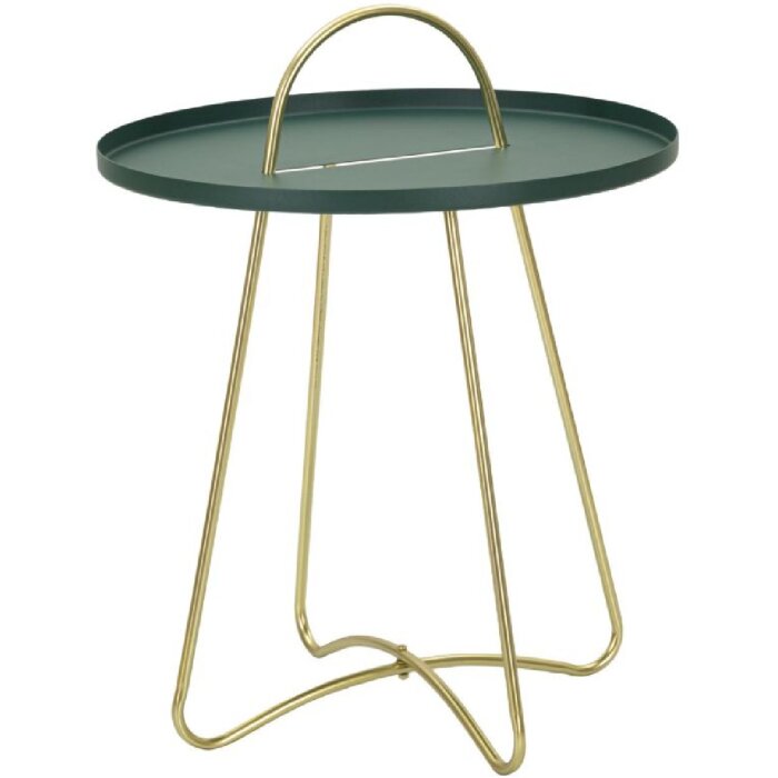 Mauro Ferretti tavolino Grent Ø 45x59 cm verde oro