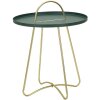Mauro Ferretti tavolino Grent Ø 45x59 cm verde oro