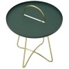 Mauro Ferretti tavolino Grent Ø 45x59 cm verde oro