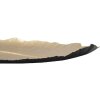 Mauro Ferretti ciotola decorativa foglia 23x2x35,5 cm oro