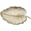 Mauro Ferretti ciotola decorativa foglia 23x2x35,5 cm oro