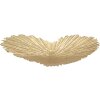 Mauro Ferretti ciotola decorativa cuore 29x5x25 cm oro