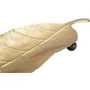 Mauro Ferretti ciotola decorativa foglia lunga 38x3x11 cm oro
