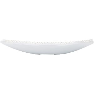 Mauro Ferretti ciotola decorativa 37x34x6 cm bianco