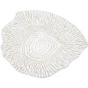 Mauro Ferretti ciotola decorativa 37x34x6 cm bianco