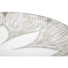 Mauro Ferretti vassoio decorativo Atene Poliresina Bianco Lavaggio Ø 35,5x4,4 cm Boho Chic