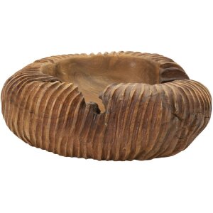 Mauro Ferretti ciotola decorativa Garit 37x40x16 cm marrone