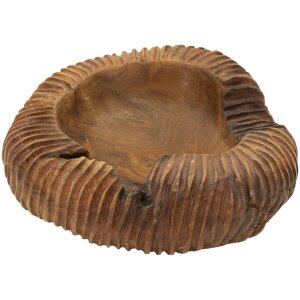 Mauro Ferretti ciotola decorativa Garit 37x40x16 cm marrone